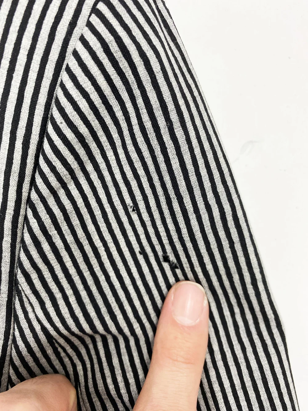 Stephen Sprouse 80s paint stripe print coat — JAMES VELORIA